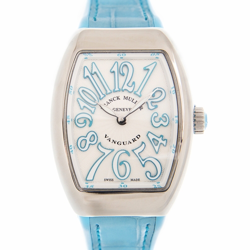 Franck Muller V 29 QZ (AC BL) Vanguard Ladies Quartz Watch