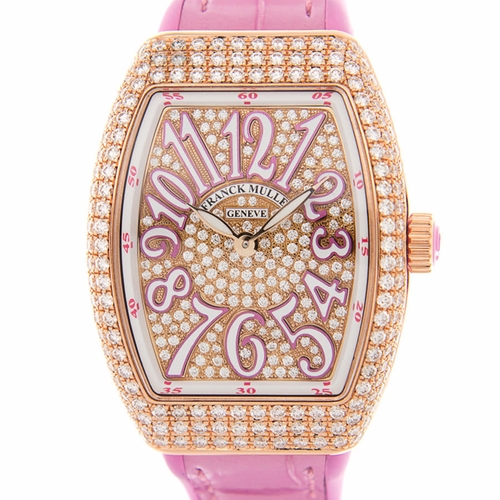 Franck Muller V 29 QZ D CD (5N.RS) Vanguard Ladies Quartz Watch