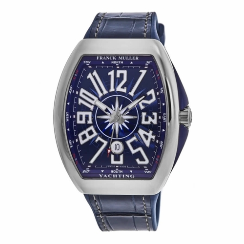 Franck Muller V 45 SCDT (AC BL) Vanguard Mens Automatic Watch