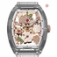 Franck Muller V32S6SQTROSED2ROCD5N2SAPH(BC) Vanguard Rose Skeleton Ladies Hand Wind Watch