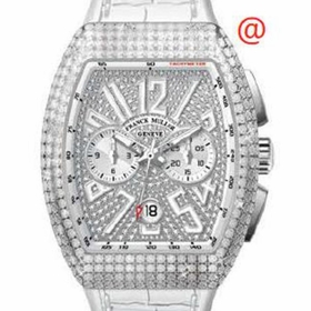 Franck Muller V41CCDTDCDACBC(DIAMBLCAC) Vanguard Classical Mens Chronograph Automatic Watch