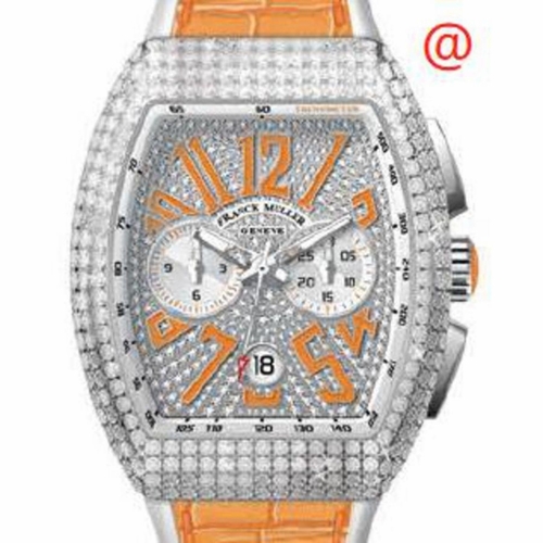 Franck Muller V41CCDTDCDACOR(DIAMORAC) Vanguard Classical Mens Chronograph Automatic Watch