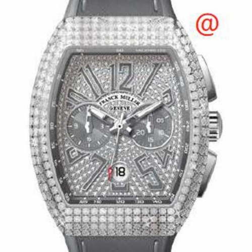 Franck Muller V41CCDTDCDACTT(DIAMTTAC) Vanguard Classical Mens Chronograph Automatic Watch