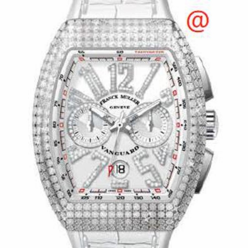 Franck Muller V41CCDTDNBRCDACBC(BLCDIAMAC) Vanguard Classical Mens Chronograph Automatic Watch