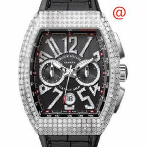 Franck Muller V41CCDTDNBRCDACNR(NRDIAMAC) Vanguard Classical Mens Chronograph Automatic Watch