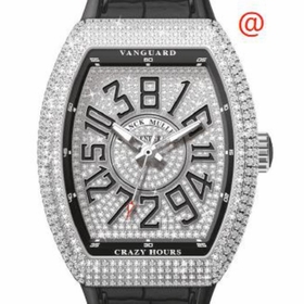 Franck Muller V41CHDCDACNR(DIAMNRAC) Crazy Hours Mens Automatic Watch