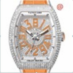 Franck Muller V41CHDCDACOR(DIAMORAC) Crazy Hours Mens Automatic Watch