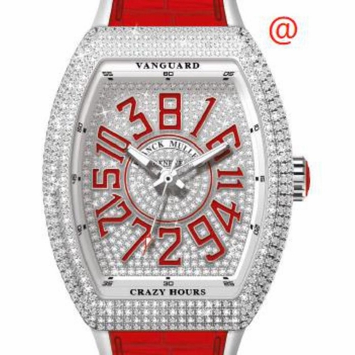 Franck Muller V41CHDCDACRG(DIAMRGEAC) Crazy Hours Mens Automatic Watch