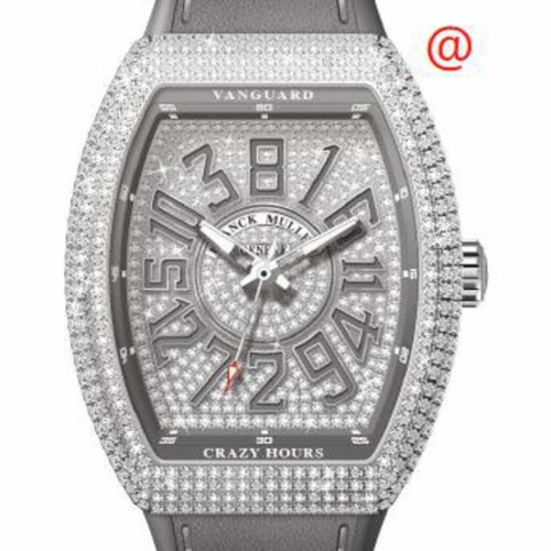 Franck Muller V41CHDCDACTT(DIAMTTAC) Crazy Hours Mens Automatic Watch