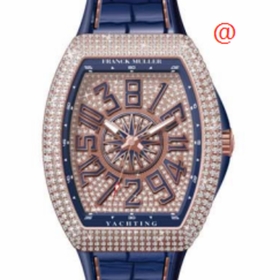 Franck Muller V41CHDCDYACHTING5NBL(DIAMBL5N) Vanguard Yachting Mens Automatic Watch