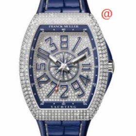 Franck Muller V41CHDCDYACHTINGACBL(DIAMBLAC) Vanguard Yachting Mens Automatic Watch