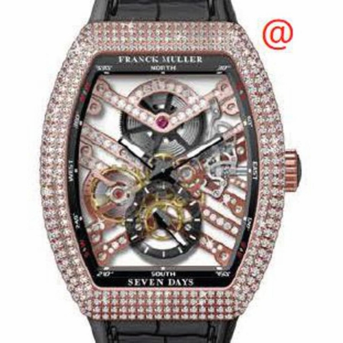 Franck Muller V41S6DMVTD5NNR(NRBLCRGE) Seven Days Mens Hand Wind Watch