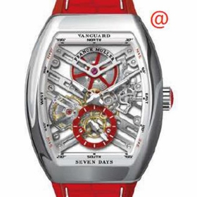 Franck Muller V41S6SQTACRG(BLCNRRGE) Seven Days Mens Hand Wind Watch