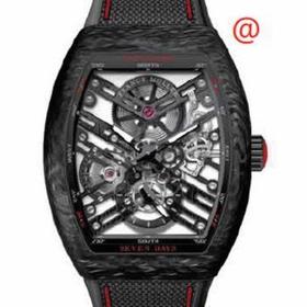 Franck Muller V41S6SQTCARBONER(NRGRIRGE) Seven Days Mens Hand Wind Watch