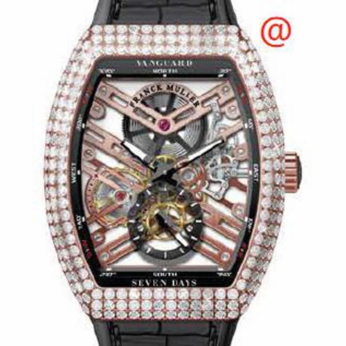 Franck Muller V41S6SQTD5NNR(NRBLCRGE) Seven Days Mens Hand Wind Watch
