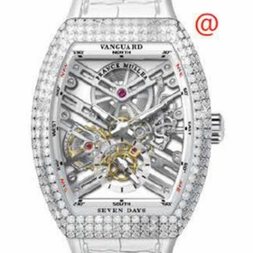Franck Muller V41S6SQTDACBC(BLCNRRGE) Seven Days Unisex Hand Wind Watch