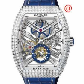 Franck Muller V41S6SQTDACBU(BLCNRBL) Seven Days Mens Hand Wind Watch