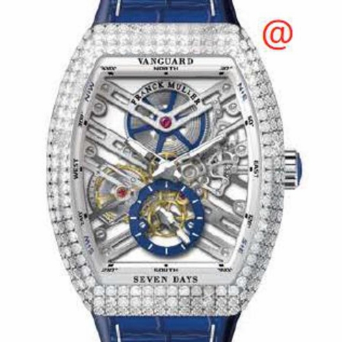 Franck Muller V41S6SQTDACBU(BLCNRBL) Seven Days Mens Hand Wind Watch
