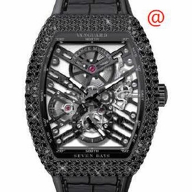Franck Muller V41S6SQTDACNRNR(NRGRIGRI) Seven Days Mens Hand Wind Watch