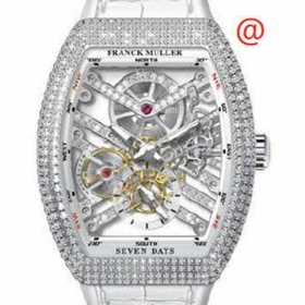 Franck Muller V41S6SQTDMVTDACBC(BLCNRRGE) Seven Days Mens Hand Wind Watch