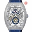 Franck Muller V41S6SQTDMVTDACBU(BLCNRBL) Seven Days Mens Hand Wind Watch