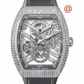Franck Muller V41S6SQTDMVTDACTT(TTBLC) Seven Days Mens Hand Wind Watch