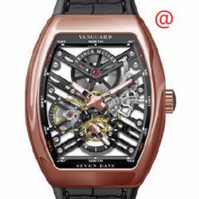 Franck Muller V41S6SQTMVTNR5NNR(NRBLCRGE) Seven Days Mens Hand Wind Watch