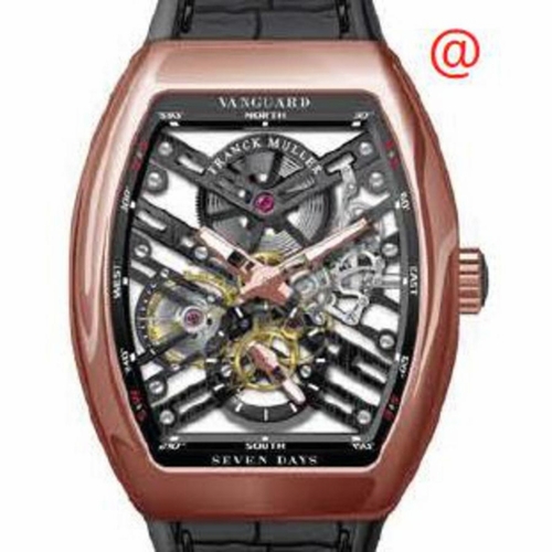 Franck Muller V41S6SQTMVTNR5NNR(NRBLCRGE) Seven Days Mens Hand Wind Watch