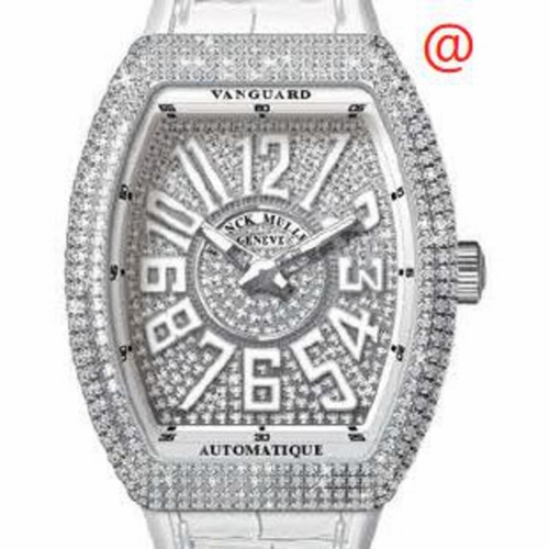 Franck Muller V41SATDCDACBC(DIAMBLCAC) Vanguard Mens Automatic Watch