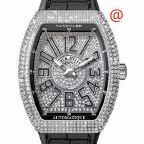 Franck Muller V41SATDCDACNR(DIAMNRAC) Vanguard Mens Automatic Watch