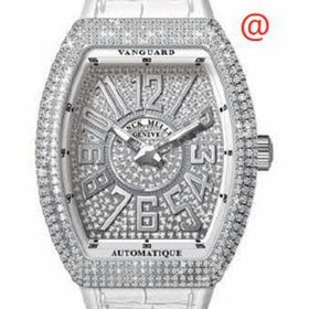 Franck Muller V41SATRELDCDACBC(DIAMAC) Vanguard Mens Automatic Watch