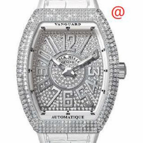 Franck Muller V41SATRELDCDACBC(DIAMAC) Vanguard Mens Automatic Watch