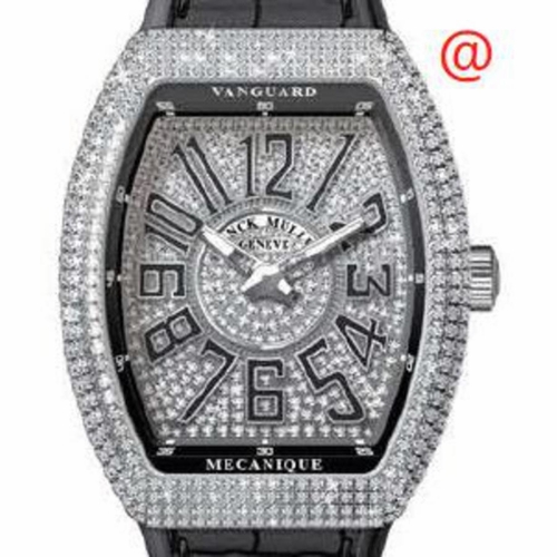 Franck Muller V41SDCDACNR(DIAMNRAC) Vanguard Mens Automatic Watch