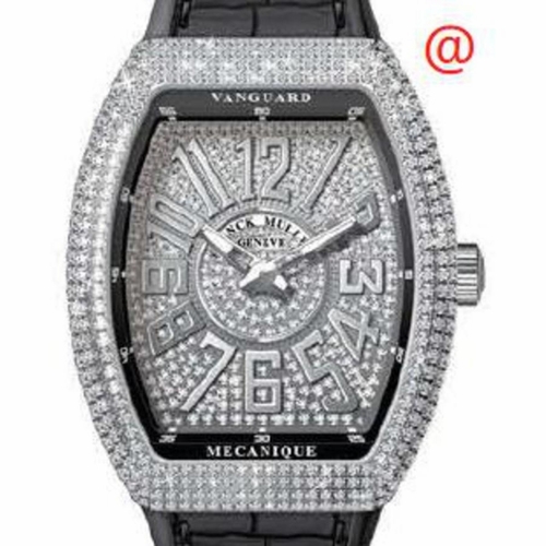 Franck Muller V41SRELDCDACNR(DIAMAC) Vanguard Mens Automatic Watch