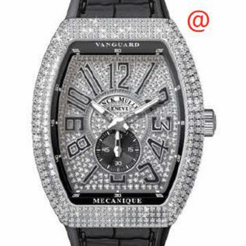 Franck Muller V41SS6DCDACNR(DIAMNRAC) Vanguard Mens Automatic Watch