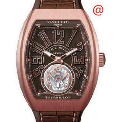 Franck Muller V41T5NBRBN(BNBN5NBR) Vanguard Tourbillon Mens Hand Wind Watch
