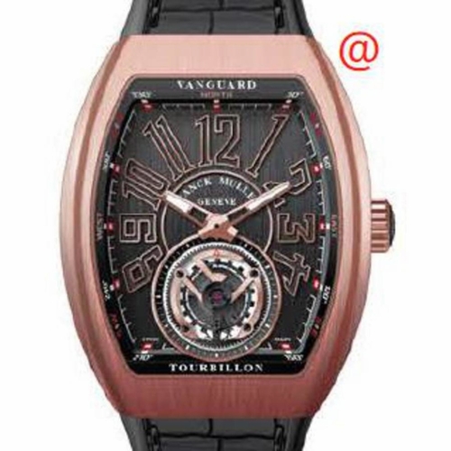 Franck Muller V41T5NBRNR(NRNR5NBR) Vanguard Tourbillon Mens Hand Wind Watch