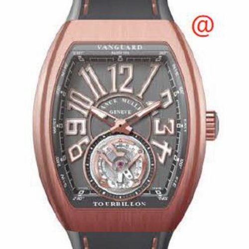 Franck Muller V41T5NBRTT(TTBLC5NBR) Vanguard Tourbillon Mens Hand Wind Watch