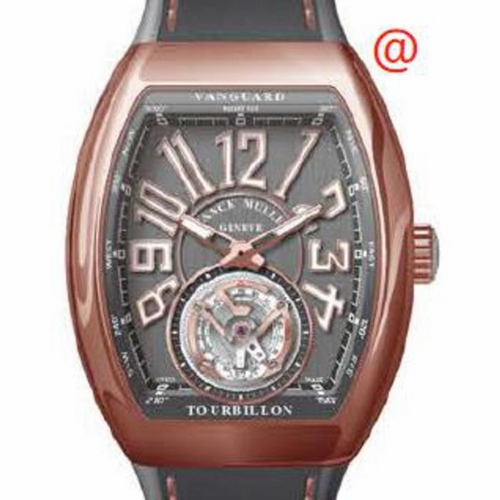 Franck Muller V41T5NTT(TTBLC5N) Vanguard Tourbillon Mens Hand Wind Watch