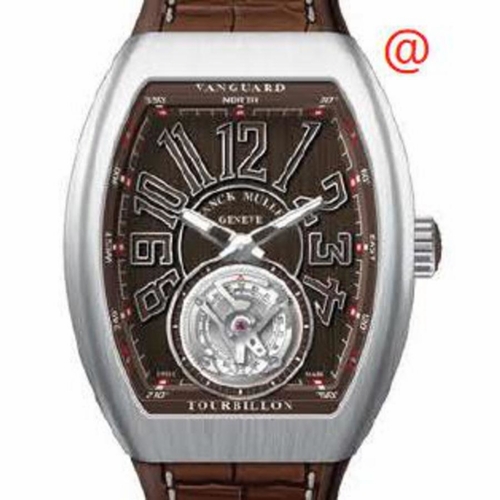 Franck Muller V41TACBRBN(BNBNACBR) Vanguard Tourbillon Mens Hand Wind Watch