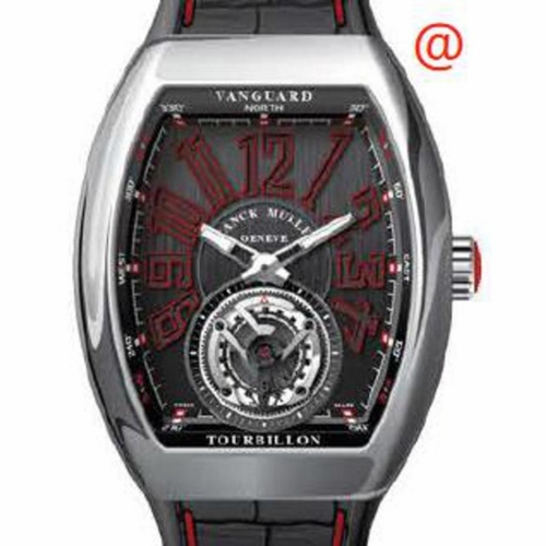 Franck Muller V41TACER(NRNRRGE) Vanguard Tourbillon Mens Hand Wind Watch