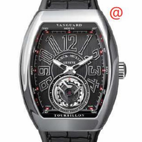 Franck Muller V41TACNR(NRNRAC) Vanguard Tourbillon Mens Hand Wind Watch