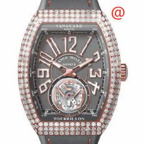 Franck Muller V41TD5NTT(TTBLC5N) Vanguard Tourbillon Mens Hand Wind Watch