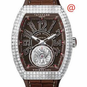 Franck Muller V41TDACBN(BNBNAC) Vanguard Tourbillon Mens Hand Wind Watch