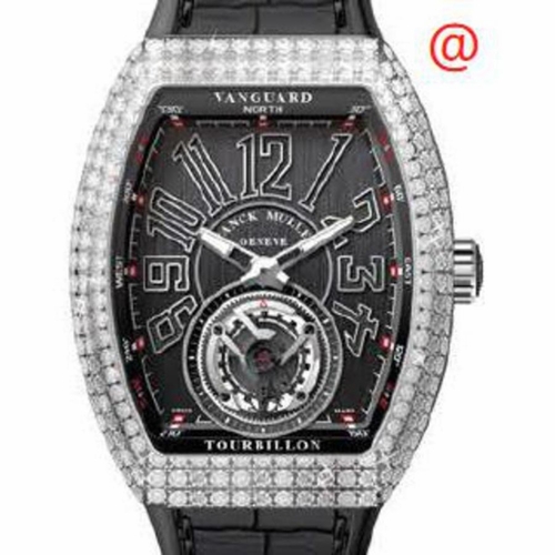 Franck Muller V41TDACNR(NRNRAC) Vanguard Tourbillon Mens Hand Wind Watch