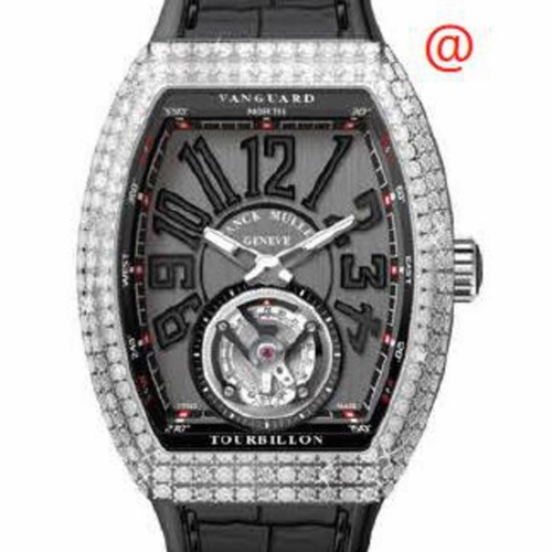 Franck Muller V41TDACNR(TTNRNR) Vanguard Tourbillon Mens Hand Wind Watch