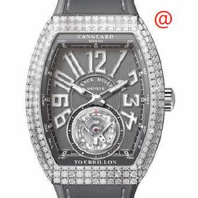Franck Muller V41TDACTT(TTBLCAC) Vanguard Tourbillon Mens Hand Wind Watch