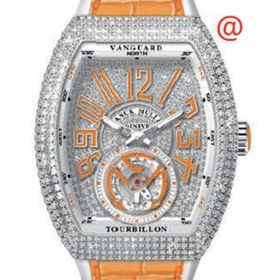 Franck Muller V41TDCDACOR(DIAMORAC) Vanguard Tourbillon Mens Hand Wind Watch