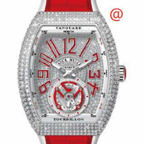 Franck Muller V41TDCDACRG(DIAMRGEAC) Vanguard Tourbillon Mens Hand Wind Watch