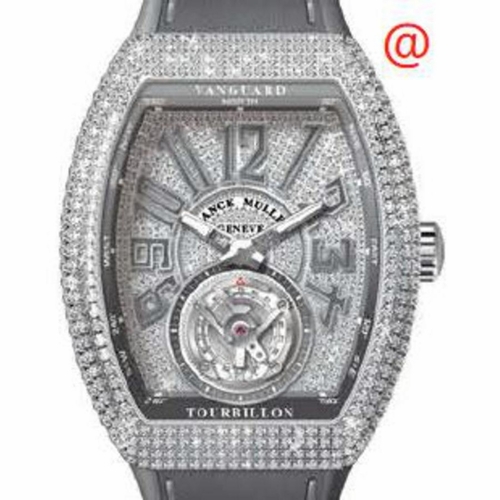 Franck Muller V41TDCDACTT(DIAMTTAC) Vanguard Tourbillon Mens Hand Wind Watch